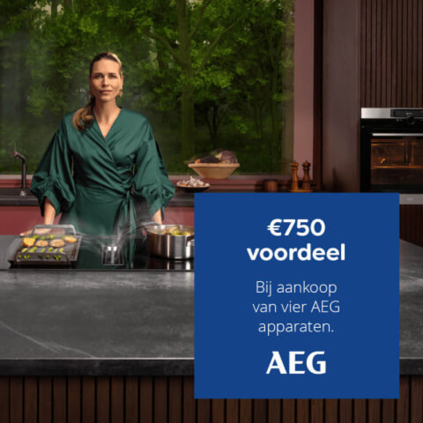 €750 voordeel AEG