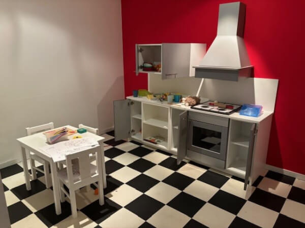 Showroomkeuken Kinderkeuken